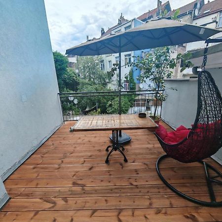 Entire Modern Studio With Terrace - North Station Brussels Exterior photo
